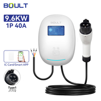 Nueva Estación de Carga Rápida para Vehículos Eléctricos de 7-22KW con Pantalla Táctil Integrada para Programación In Situ