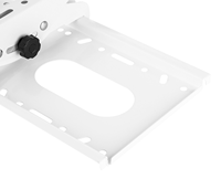 Support mural inclinable pour téléviseur en acier laminé à froid blanc, inclinaison +/-15°, distance 60 mm, VESA 600x400 mm, pour téléviseurs de 32 à 70 pouces, capacité 50 kg, CE/RoHS