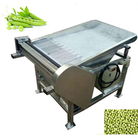 Machine intelligente de décorticage et d'épluchage des haricots, des pois et des haricots mungo noirs, pour la vente en gros