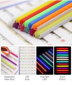 Luci al Neon Separabili 6x9mm con Copertura in Silicone, Strisce <span class=keywords><strong>LED</strong></span> Flessibili a 1 <span class=keywords><strong>LED</strong></span> per Uso Pubblicitario, DC12V 3000-10000K - Product Image 4