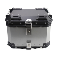 HKS 36L accessoires pour motos pulsar motocicleta moto tout-terrain serrures à bagages couvertures en alliage pannier top case coffre arrière boîtes