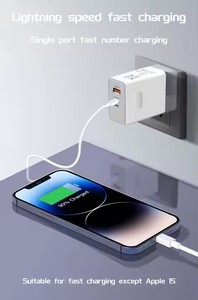 Adaptador rápido de 120W, <span class=keywords><strong>cargador</strong></span> de pared + Cable, Puerto USB de, UE, EE. UU., Reino Unido, PD, <span class=keywords><strong>cargador</strong></span> rápido de 25W para Iphone, <span class=keywords><strong>Huawei</strong></span>, xiaomi - Product Image 5