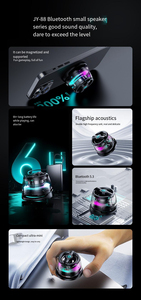 New Series Xách Tay Dây Đeo Cổ Tay <span class=keywords><strong>Bluetooth</strong></span> Loa RGB Chiếu Sáng Loa Từ Tính Bt5.3 Mini Âm Thanh Hộp Phát Lại Điện Thoại Chủ - Product Image 5