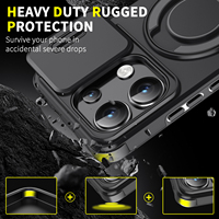 Casing Ponsel Kamera Geser untuk Redmi 15A Note 15 14 13 Turbo 5 4 untuk Xiaomi 17T 15T 14T POCO X8 C81 C85 Pro Plus Penutup Belakang