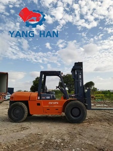 Obral truk Forklift bekas tahan lama truk Diesel harga rendah Heli 10 Ton - Product Image 2