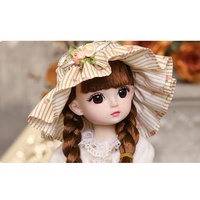 BJD — poupée princesse de maquillage pour petite fille, avec 21 épaules amovibles, 30cm, vêtement à la mode DIY, jouet cadeau, 1/6