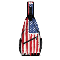Sac bandoulière léger en polyester, motif drapeau américain, Aigle, 250e anniversaire de l'Amérique, sac à bandoulière patriotique