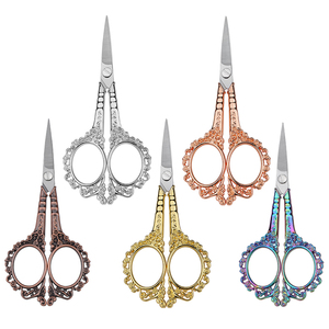 Tesoura De Costura Vintage De Aço Inoxidável De Alta Qualidade Tesoura De Corte De Tecido De Alfaiate Profissional - Product Image 1