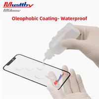 Musttby Verre extérieur avant universel pour plusieurs modèles, collage OCA, adapté pour IP15/14 Pro/12 Pro Max