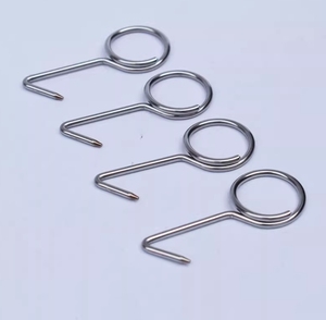 Ganchos de elevación para llave de drenaje, extractor de rejilla de drenaje de acero inoxidable 304, llave de elevación para una fácil limpieza del drenaje de la ducha, plateado - Product Image 3