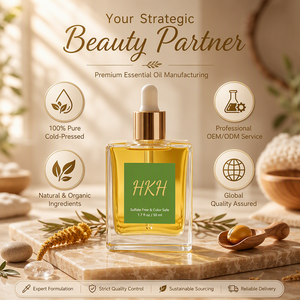 HKH Private Label Luxury Body Oil Cold <b>Pressed</b> Hydrating Natural <b>Orange</b> Tea Tree Factory Custom Logo Wholesale Nourishing Pure - Product Image 6
