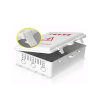 Boîte de protection électrique en plastique ABS pour surveillance extérieure, étanche, pour l'ingénierie de sécurité, boîte étanche à la pluie, boîtier en plastique