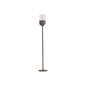 American Retro Windproof Floor Candlestick Iron Tapered Home Decoration Gift - Product Image 5