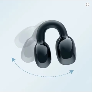 Cuffie senza fili Auricolari stereo impermeabili Consumo energetico ridotto Compatibile con Bluetooth 5.3 Cuffie con clip per l'orecchio con riduzione del rumore - Product Image 2