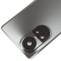 Cubierta Trasera de Vidrio para OPPO Reno 11, Carcasa de Batería con Diseño de Barra de Lente de Cámara, Material ABS