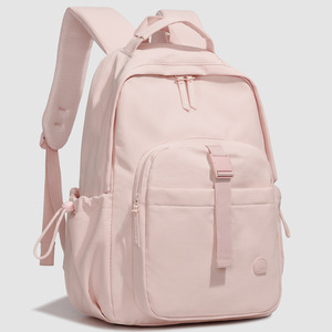 Wholesale Unisex Fashion Waterproof Nylon Softback Lightweight Geometric Zipper Versatile Casual Outdoor Sports <b>Backpack</b> - Product Image 6