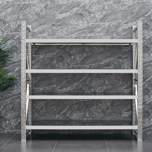 Yangpinhui Steel <b>Storage</b> Rack 4 Tier Heavy Duty Adjustable <b>Shelving</b> For Warehouse <b>Storage</b> - Product Image 2