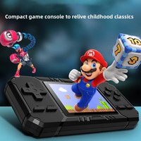Konsol Game Genggam S8 500-in-1 Perangkat Game Retro Klasik Layar Berwarna Kontroler Berkabel Pemutar Mini Tanpa Baterai Bebas OS