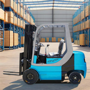 Carretilla elevadora eléctrica con batería de plomo-ácido, 1,5 toneladas, 2 toneladas, 3 toneladas, almacén, Mini carretilla elevadora, mástil de dos etapas, neumático sólido - Product Image 1