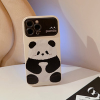 Schwarz-weißer Panda-Handyhülle für Apple iPhone 17 Pro Max, iPhone 15, All-inclusive, 18 Fun, 16 Generation, 13 Matt