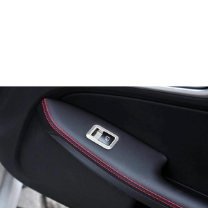 Xingbaiwang Mercedes-Benz SLK Door Window Button Trim Chrome Metal Decorative Sticker For 2011-2012 <b>Models</b> - Product Image 1