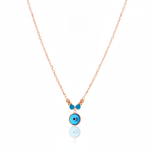 Collier œil de tigre en argent sterling 925 pour femmes, provenant de Turquie, ALK1572 - Product Image 2