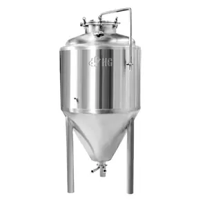 100 litros cónica fermentador jacketed