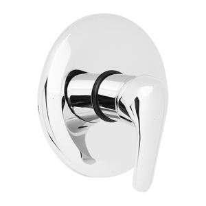 Mitigeur de douche thermostatique Hydrall Classic Ines, finition chromée polie, jet doux, pour appartement, ensembles encastrés - Product Image 1