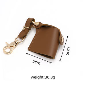 Étui pour rouleau de film 35 mm en cuir PU avec porte-clés, support portable pour film <span class=keywords><strong>photo</strong></span> pour photographes - Product Image 6