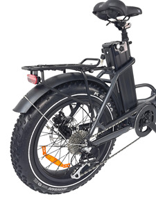 <span class=keywords><strong>Bicicleta</strong></span> Eléctrica Híbrida Plegable con Neumáticos Gordos 20*4.0, Motor Central, 130N Torque, para <span class=keywords><strong>Mujer</strong></span> - Product Image 6
