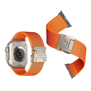 Bện Nylon Ban Nhạc Đồng Hồ Cho Apple Xem Siêu 2 Ban Nhạc 49Mm Sang Trọng Dù Dây Đeo Cho Apple Xem 10 Ban Nhạc 46Mm 42Mm 45Mm Correa - Product Image 1