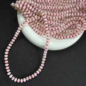 Collar de Cuentas de Colores Finos, Collar Delicado con Piedras Preciosas, Estilo Moderno, Joyería de Piedras Naturales y Perlas de Agua Dulce para Marcas DTC - Product Image 5