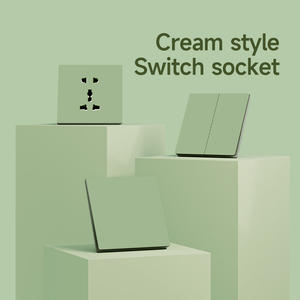 Prêt Stock 1/2/3/4 Gang interrupteur de lumière 13A 20A 45A PC électrique mur universel <span class=keywords><strong>prise</strong></span> prises interrupteurs 220v UK/EU Standard pour - Product Image 2