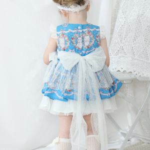 Abito <span class=keywords><strong>da</strong></span> festa estivo per bambina Tutu con stampa di <span class=keywords><strong>coniglio</strong></span> di alta qualità - Product Image 2