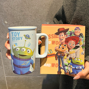 Tasse à boisson en céramique Disney Toy Story Cartoon 500 ml, tasse à café écologique pour les fêtes, les cadeaux pour enfants et l'usage domestique - Product Image 4