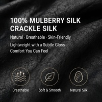 Pantalon large en soie de mûrier 100% pour femme, style Xiangyunsha, broderie chinoise, taille semi-élastique, style national