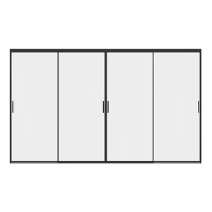 <span class=keywords><strong>SEINA</strong></span> K meilleur vendeur moderne conçu Top marque cadre en alliage d'aluminium porte coulissante pour chambre verre à lévitation magnétique étanche - Product Image 5