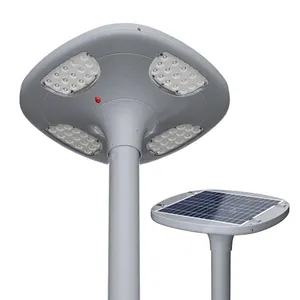 ufo security garden wall light ip66 street lamp solar security lamp post lights aluminum solar garden white light street