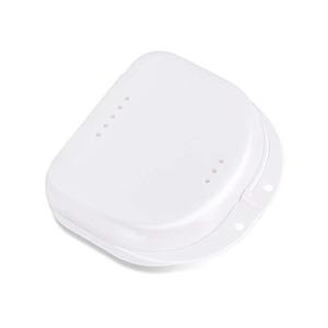 Purple PE Dental <b>Retainer</b> Storage Box Orthodontic Protector <b>Case</b> Custom Logo Disposable Hospital Use - Product Image 6
