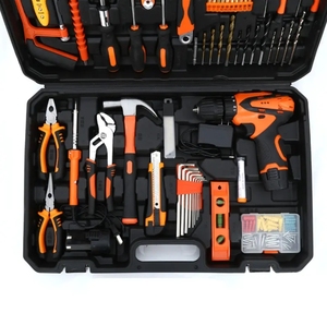 Juego de Herramientas para el Hogar, Juego de Herramientas para Electricista, Carpintería y Reparaciones, Caja de Herramientas, Juego de Herramientas Manuales Combinadas, 170 Herramientas Eléctricas - Product Image 2