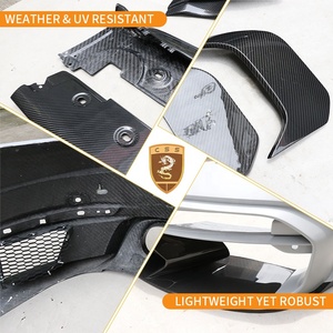 ชุดแต่งคาร์บอนไฟเบอร์แห้ง 911 992 สำหรับ Porsche 992 <span class=keywords><strong>RT900</strong></span> ทรง BB ประกอบด้วยกันชนหน้า, ซุ้มล้อ, สเกิร์ตข้าง, กันชนหลัง, สปอยเลอร์หลัง - Product Image 3