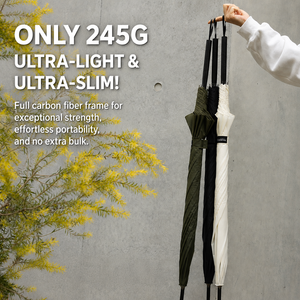 Strong 60mph <b>Windproof</b> Parapluie Manual 125cm Diameter Large Carbon Fiber Lightweight 245g Custom Print Golf <b>Umbrella</b> With Logo - Product Image 1