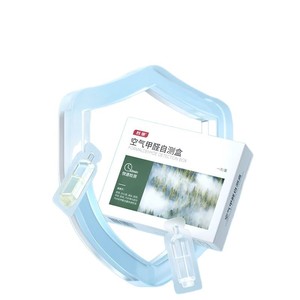 Instrumento de detección de formaldehído para uso doméstico, kit profesional de prueba de formaldehído, kit de autoprueba de calidad del aire, tiras reactivas - Product Image 1