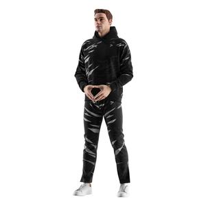 Ensemble complet de survêtement MMA Hard Core : sweat à capuche et pantalon légers, respirants et chauds, idéal pour les combattants professionnels - Product Image 4