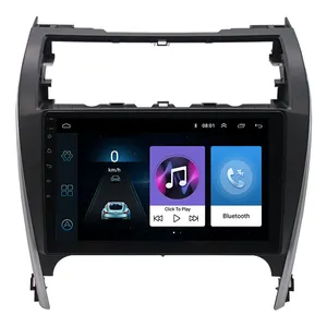 Android 11,0 2Din Radio de coche reproductor Multimedia navegación GPS para Toyota Camry 2012-2014 nos edición RDS DSP 4G WIFI Carplay