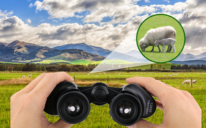 루크헐크 망원경 장거리 15000m HD 고배율 10x50 포로 방식 MC BAK4 방수 강력 쌍안경 - Product Image 3