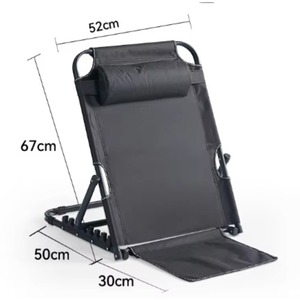 Modern Portable Steel Frame Recliner for Office Hotel Home Apartment Outdoor Bedroom Folding Sun Lounger for Lunch Nap Bed - Product Image 1