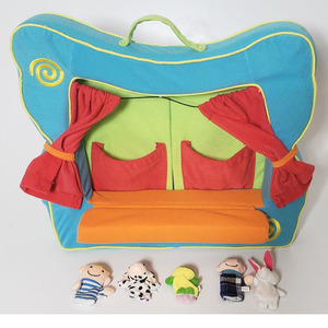 Théâtre de Marionnettes de Table 1335, Marionnettes à Doigts, Marionnettes en Peluche Douces, Théâtre de Marionnettes - Product Image 2