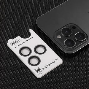 BINGO 3D HD clair anti-rayures <span class=keywords><strong>couverture</strong></span> complète téléphone Protection lentille caméra protecteur pour iPhone 16 et pour iPhone 15 Pro Mobile Devi - Product Image 5