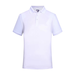 Uniforme DE TRABAJO antiarrugas de alta calidad para camisas 100% poliéster bordado Logo personalizado tela de punto para hombres - Product Image 4